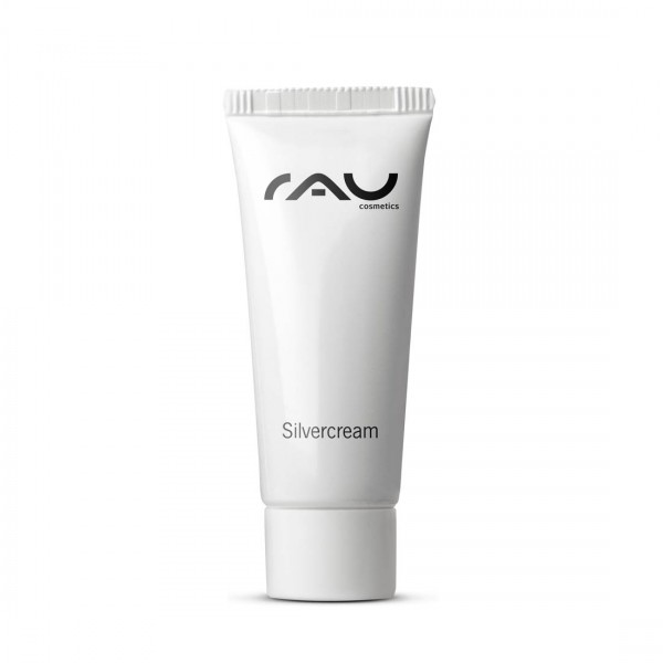 RAU Silvercream 8 ml - Special Cream for Impure Skin with Microsilver, Zinc, Urea &amp; Sage